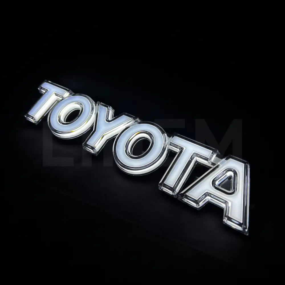 Toyota Led Startup Badge